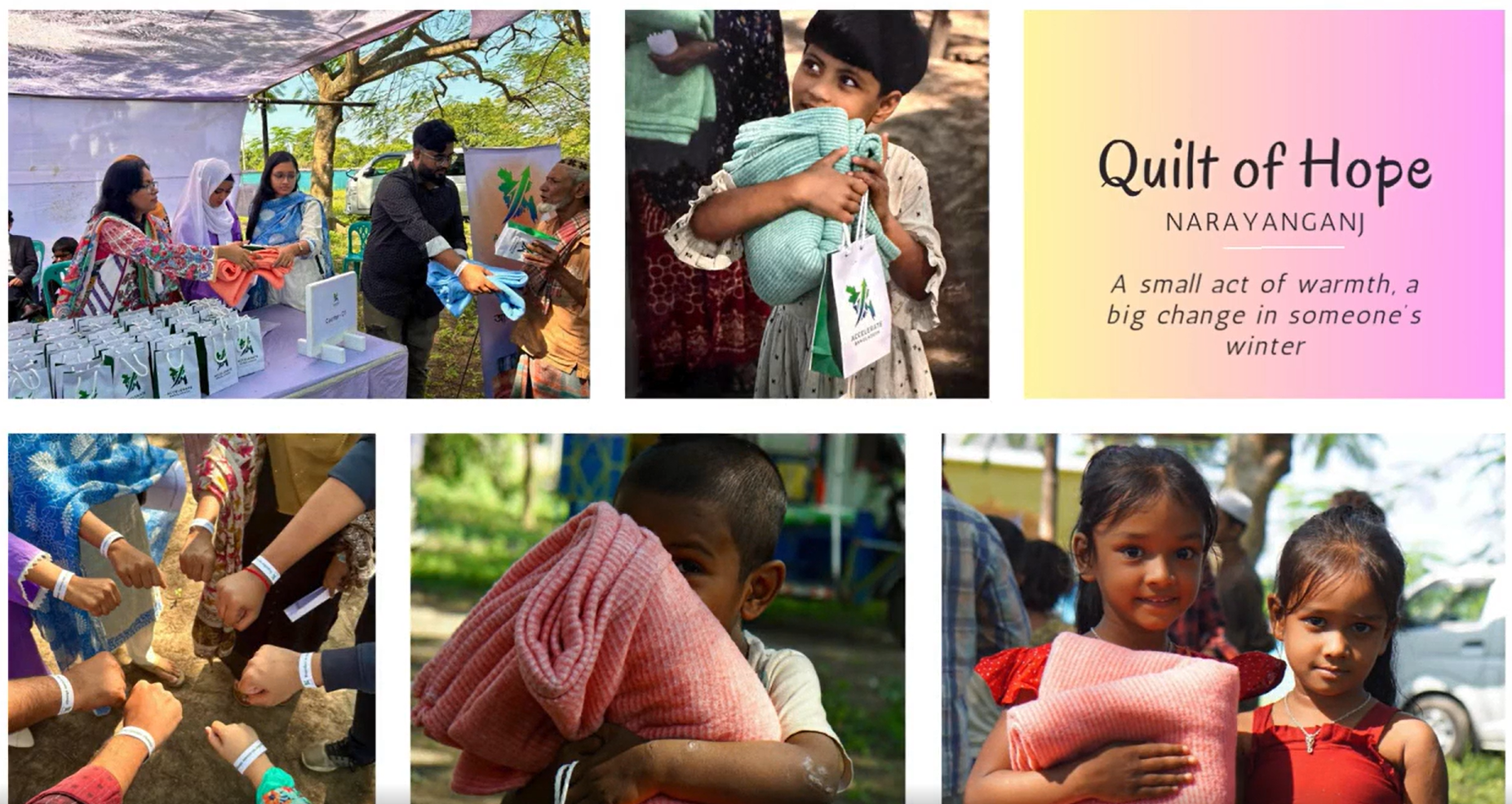 Quilt of Hope: Bringing Warmth to 500 Families in Araihazar